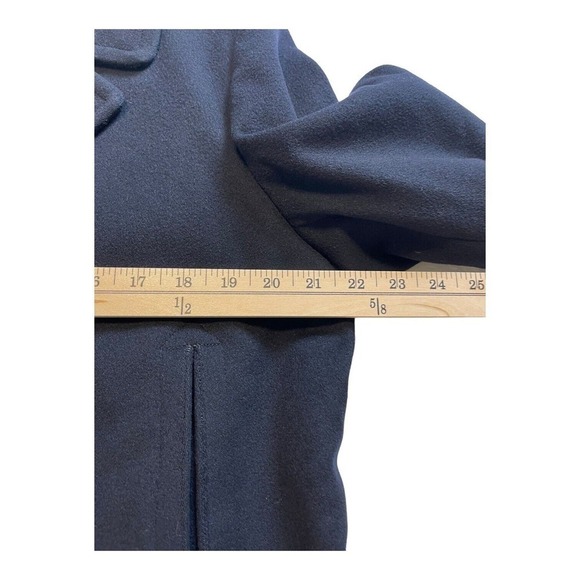 US NAVY Naval Academy Vintage Peacoat Pea Coat 37 Reefer Gold Buttons - Picture 7 of 8